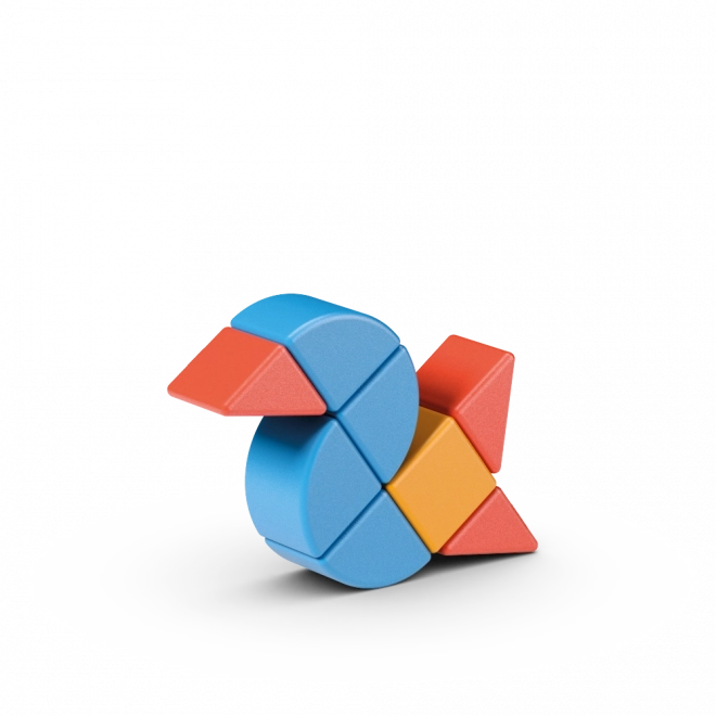 Geomag Magicube Shapes Giocattolo Magnetico