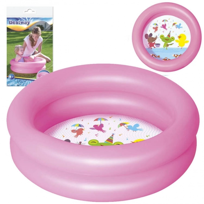 Piscina gonfiabile per bambini Bestway a due anelli viola