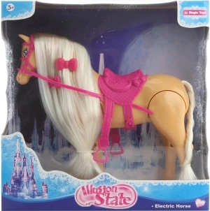 Cavallo elettrico illusionistico per bambini