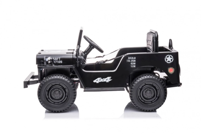 Auto elettrico per bambini 4x4 nero