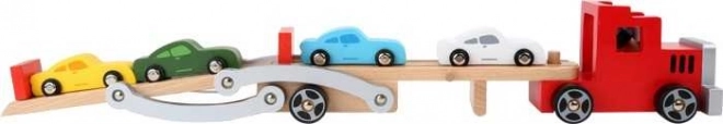 Camioncino in legno con auto Small Foot