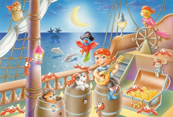 Puzzle Pirati 3x48 pezzi