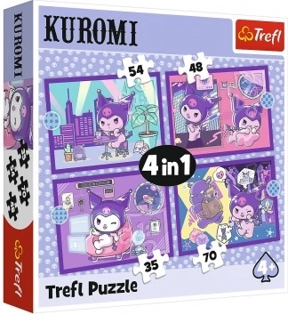 Puzzle Den con Kuromi 4v1