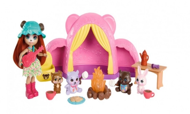Enchantimals Set Tenda da Campeggio con Bambola