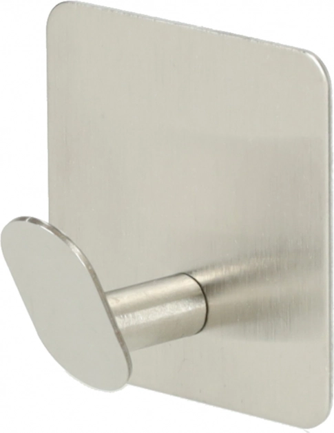 Set di 4 ganci metallici autoadesivi per parete