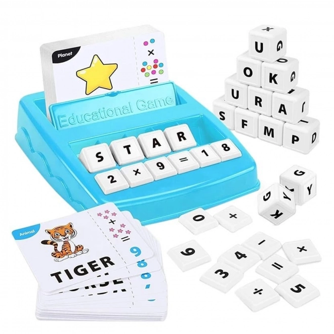 Gioco educativo per imparare inglese e matematica