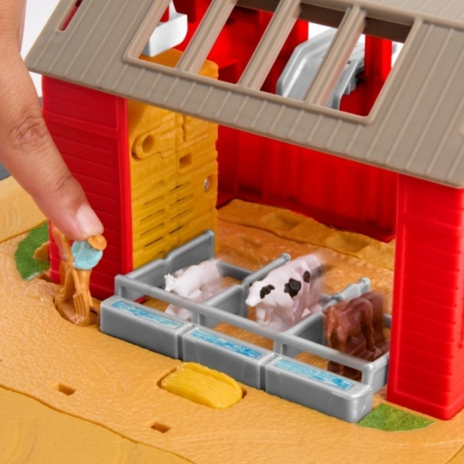 Set Matchbox della fattoria con animali e trattore con suono