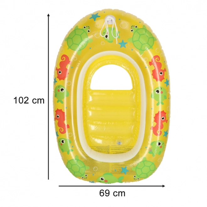 Ponton gonfiabile Bestway blu per bambini – Giallo