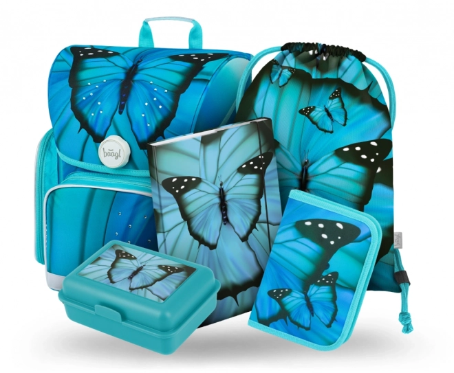 Set 5 pezzi BAAGL Ergo Butterfly