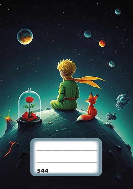 Quaderno A5 a righe 40 fogli Il Piccolo Principe