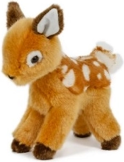 Cerbiatto di peluche 18 cm