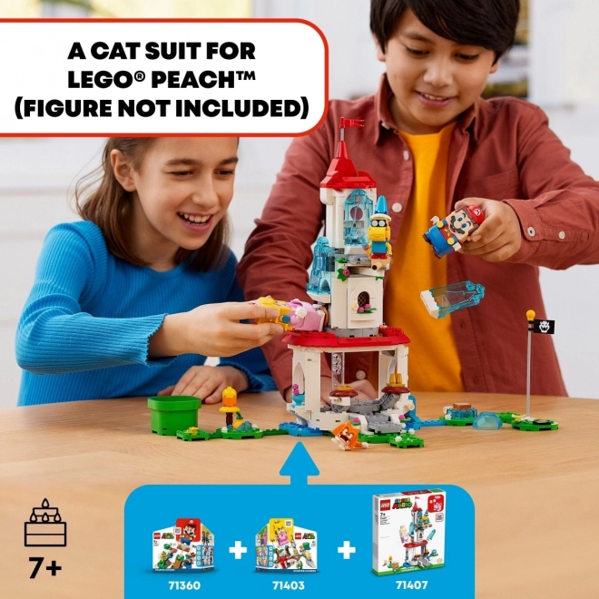 Lego Super Mario - Torre di Ghiaccio di Peach Gatto - Set di Espansione