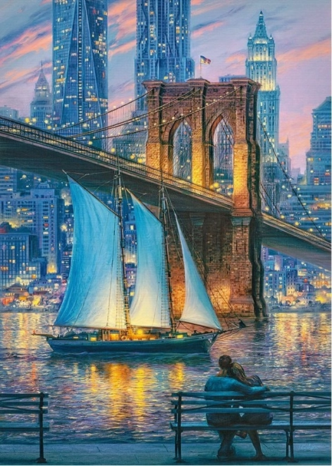 Puzzle Sogno per Due a New York 1000 Pezzi