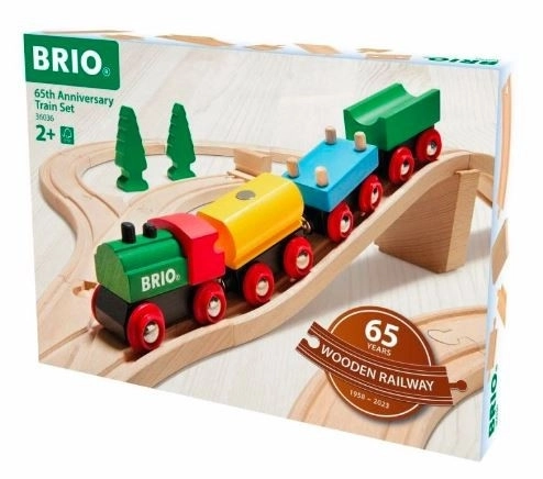 Set treno anniversario 65 anni Brio