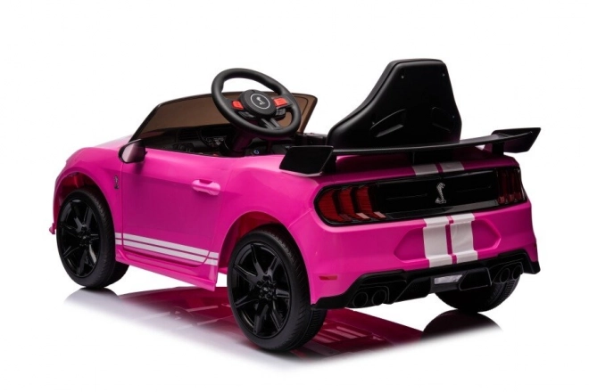 Auto Elettrico Ford Mustang GT500 Shelby Rosa