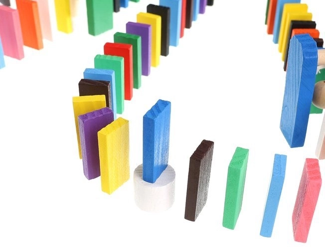 Set Domino in Legno per Bambini