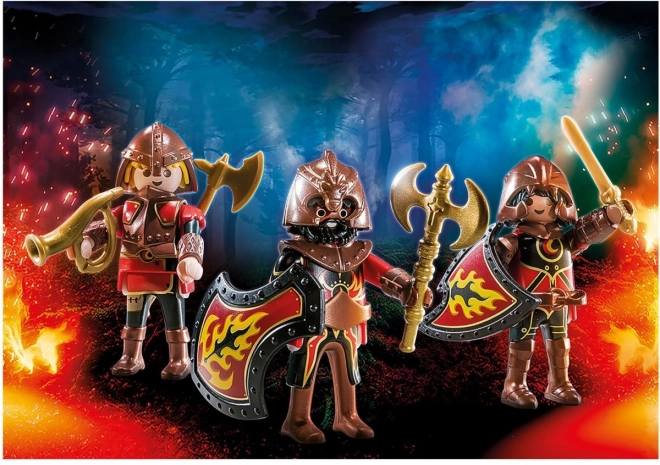 Set di figure Novelmore Tre Guerrieri Burnham