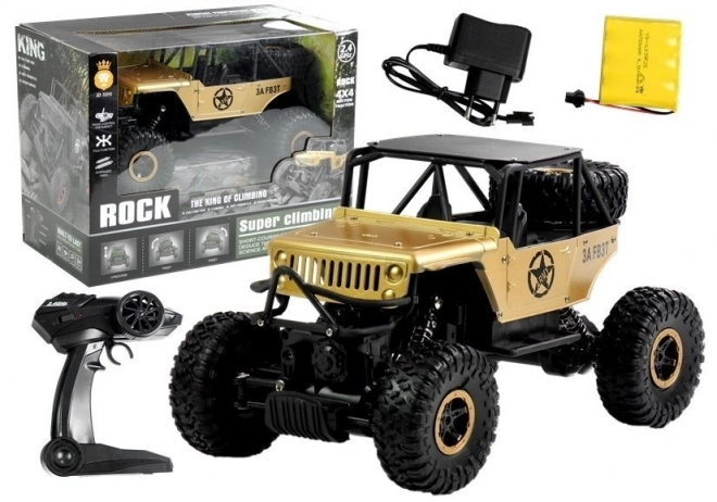 Auto telecomandata Jeep R/C oro