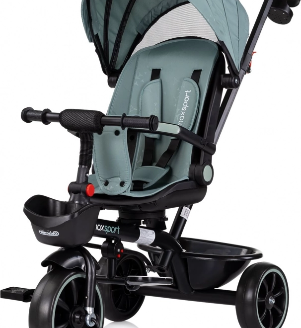 Triciclo con tettoia 2 in 1 Chipolino Max Sport Basil