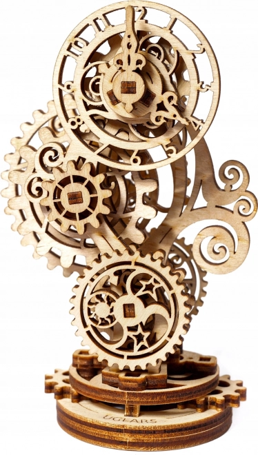 Puzzle meccanico in legno 3D Steampunk Orologio