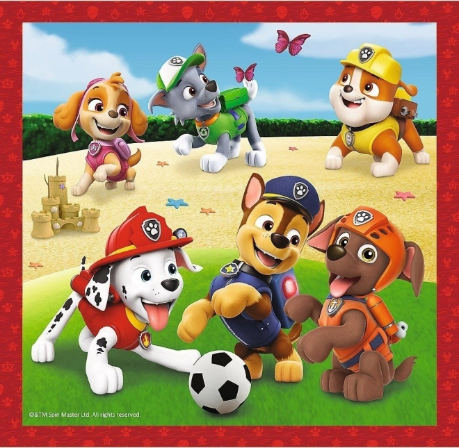 Puzzle 3in1 Cagnolini Allegri, Paw Patrol