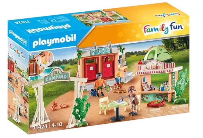 Divertimento in famiglia in campeggio PLAYMOBIL