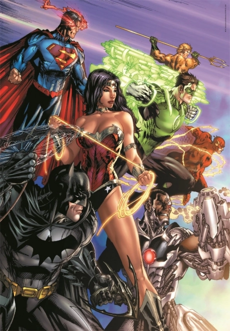 Puzzle 1000 pezzi DC Comics Justice League