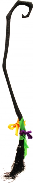 Scopa da carnevale pieghevole 130 cm