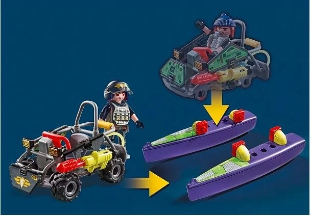 Quad Tattico Unità Speciale Playmobil