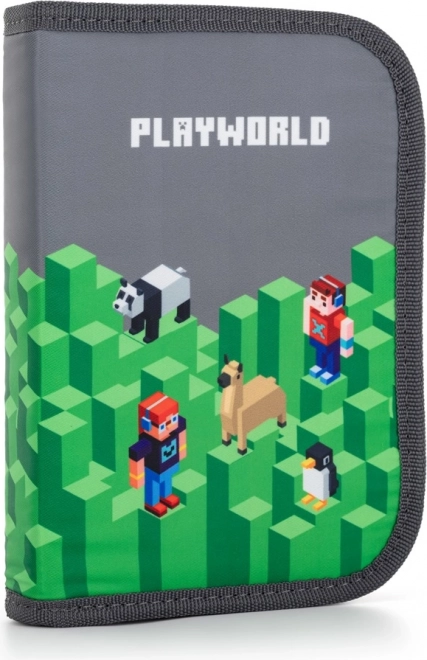 Astuccio scolastico monovano Playworld