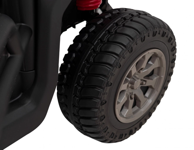 Macchinina per bambini Pick-Up Speed 900 Blue + trazione 4x4 + pala mobile + portabagagli + telecomando + pala + LED audio