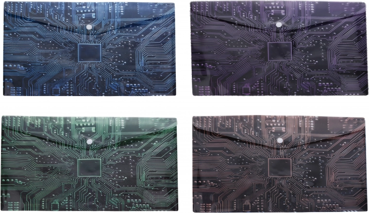 Design moderno con motivo scheda madre