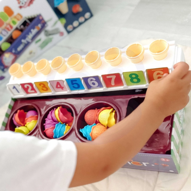 Ludoteca Educativa XXL Gelateria con Attività di Calcolo