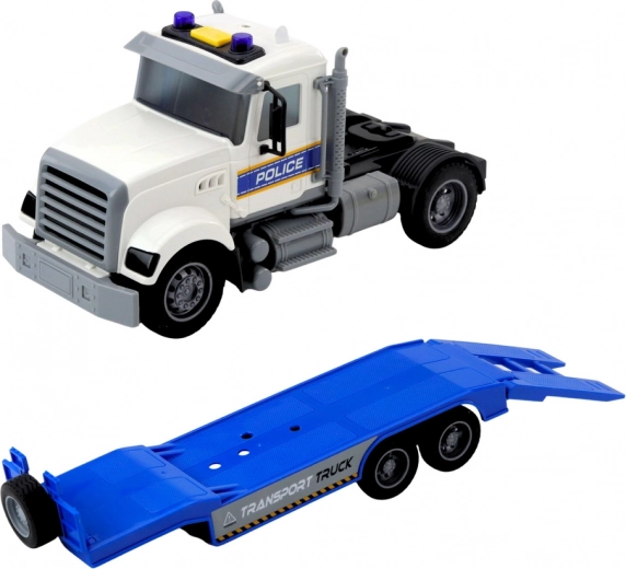 Semirimorchio di trasporto per un carico facile