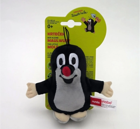 Talpa giocattolo di peluche 10 cm