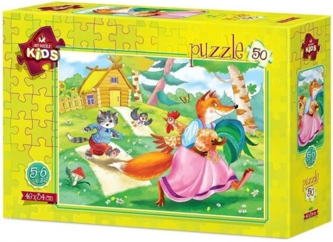 Puzzle Il Ladro di Pollame 50 Pezzi