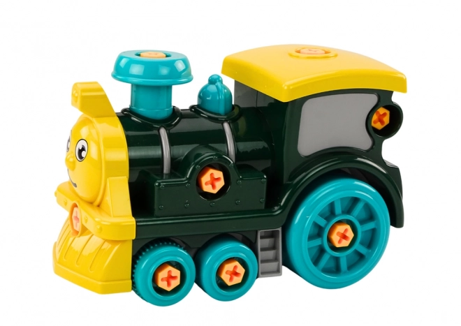 Locomotiva da Carta Verde Fai-Da-Te per Bambini