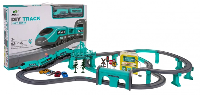 Set Stazione Ferroviaria con Accessori per Bambini