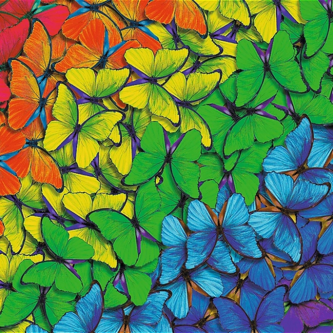 Puzzle in legno TREFL Farfalle Arcobaleno 501 pezzi