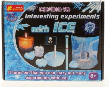 Esperimenti interessanti con il ghiaccio – kit scientifico per bambini