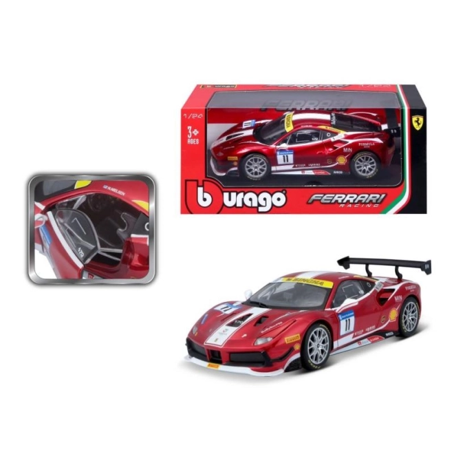 Modellino Ferrari 488 Challenge 2017 Bburago