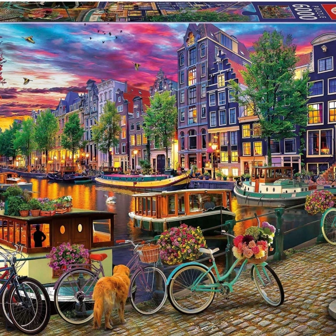 Educa Puzzle Biciclette di Amsterdam 6000 pezzi