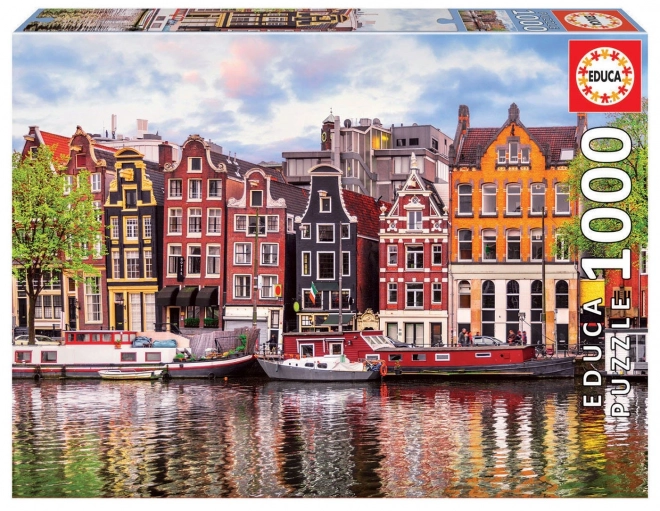 Puzzle caseggiati danzanti Amsterdam 1000 pezzi