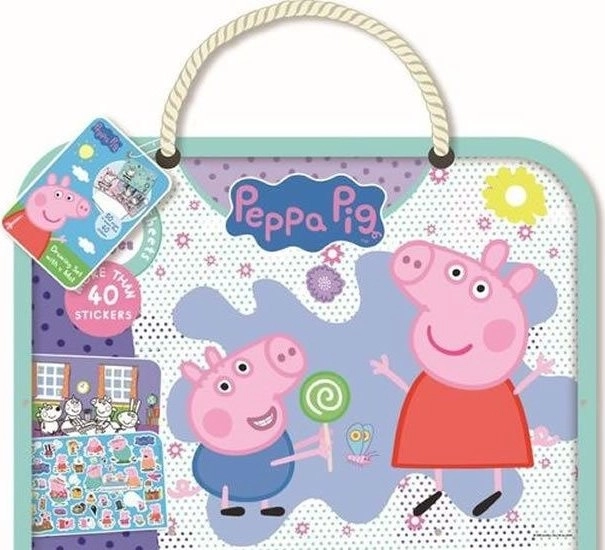 Blocco da Disegno con Base Peppa Pig