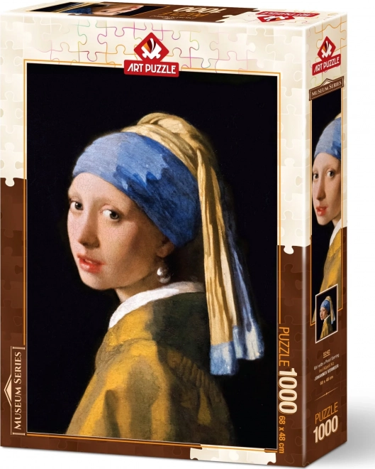 Puzzle Museo Serie: Ragazza con l'Orecchino di Perla 1000 Pezzi