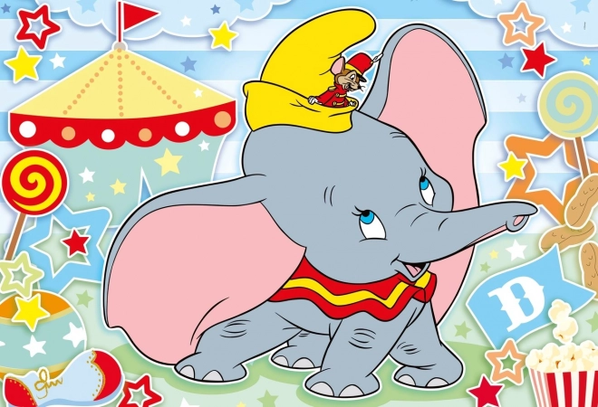 Puzzle Dumbo MAXI 24 pezzi