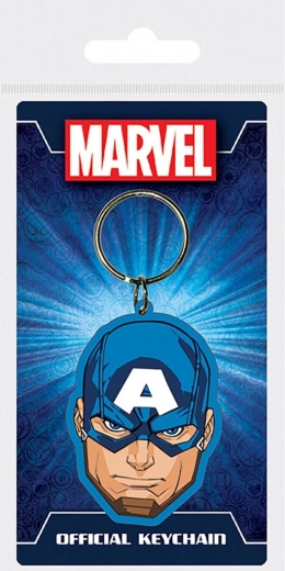portachiavi in gomma Marvel Captain America
