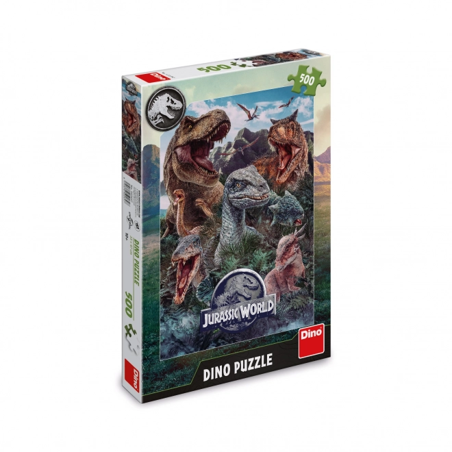 Puzzle Jurassic World 500 pezzi