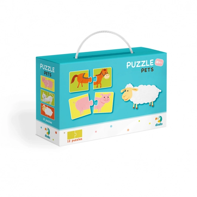 Puzzle Duo Animali -12x 2 pezzi