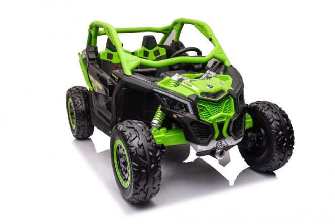 Auto a batteria Buggy Can-am RS verde 4x4